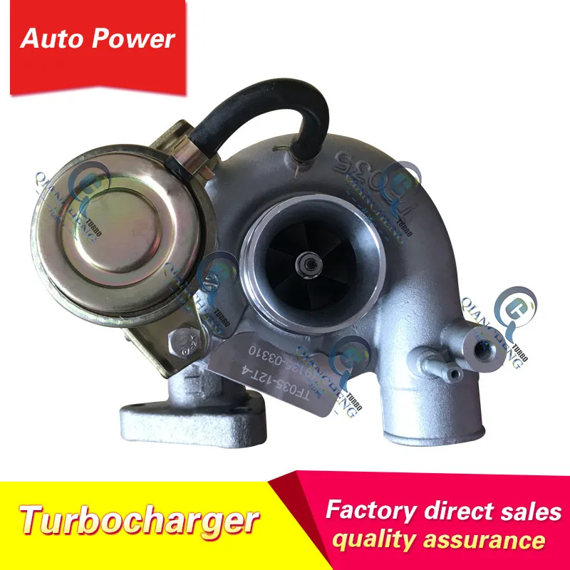 Турбокомпрессор для Mitsubishi Pajero Montero 4D56 II 2 8 TD Diesel V66 V76 ME203933 49135-03310 49135-03130 с масляным
