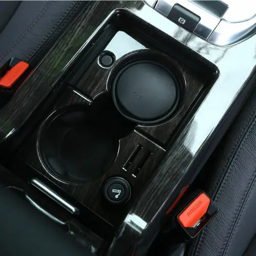 Из 2 предметов автомобиля Запчасти древесины подстаканник рамка Крышка Накладка