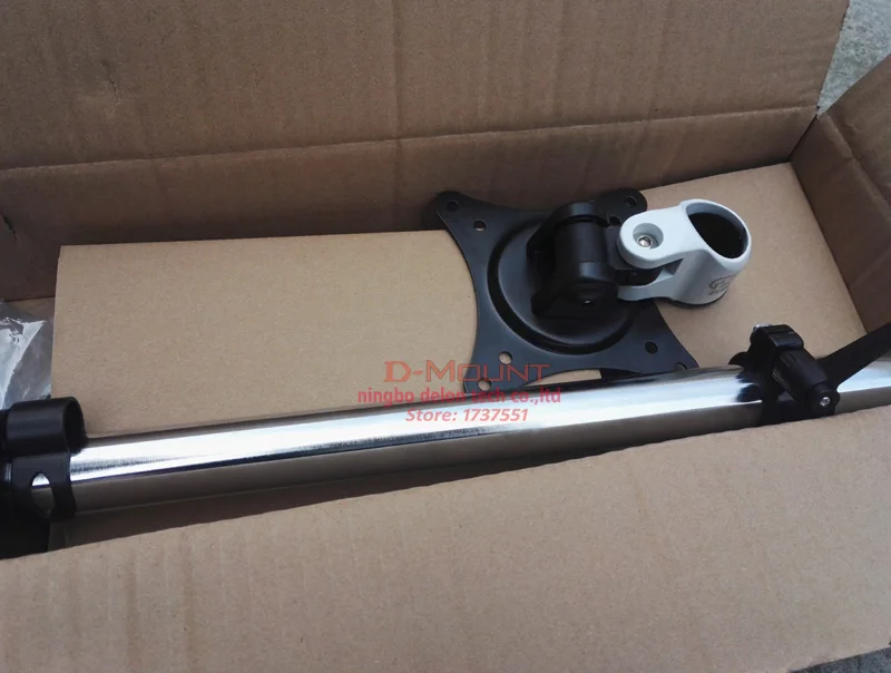 D-MOUNT DL-JF111EX алюминиевая втулка База Зажим 1"-27" ЖК-телевизор стенд монитор настольная Поддержка кронштейн вращающийся держатель без отверстий