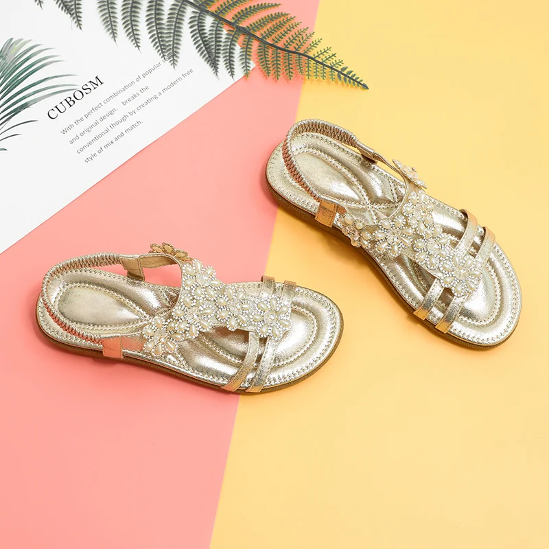 Heyiyi женские босоножки на танкетке круглый носок мягкая подошва без каблука ЕВА