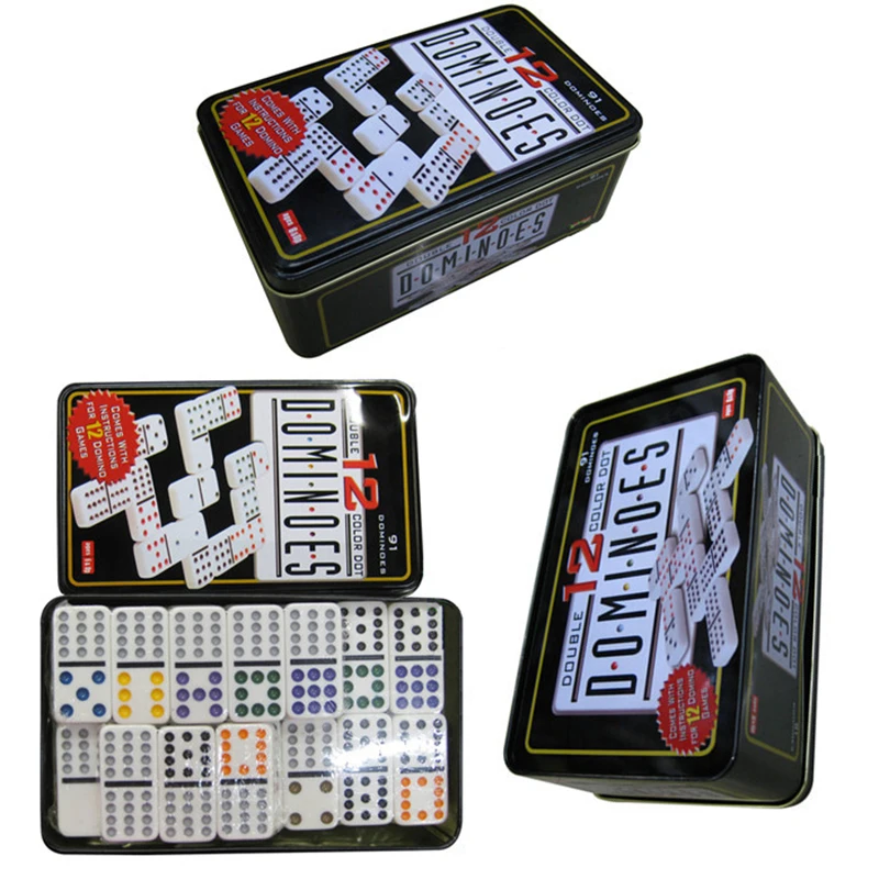 91шт Domino Game двойные 12 домино Пай Гоу Pai Gow настольные игры игрушечные для детей и