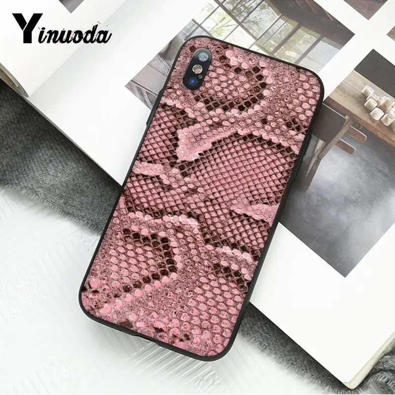 Чехол змеиная кожа для телефона iphone 12 11 Pro Max 8 7 6 6S Plus X XS MAX 5 5S SE XR|Бамперы| |