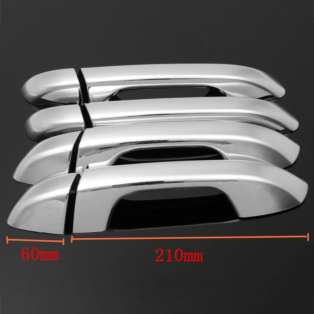 8 шт./компл. хромированная крышка ручки двери автомобиля внешняя отделка для Kia