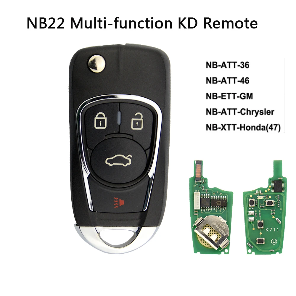 OkeyTech KEYDIY NB22 многофункциональный универсальный дистанционный ключ для KD900 + URG200 NB