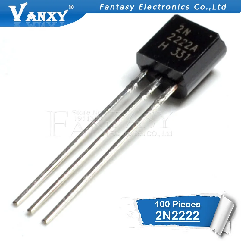 100 шт. 2N2222 2N2222A TO 92 TO92 транзистор новый и оригинальный IC|transistor 2n2222a|transistor 2n2222transistor