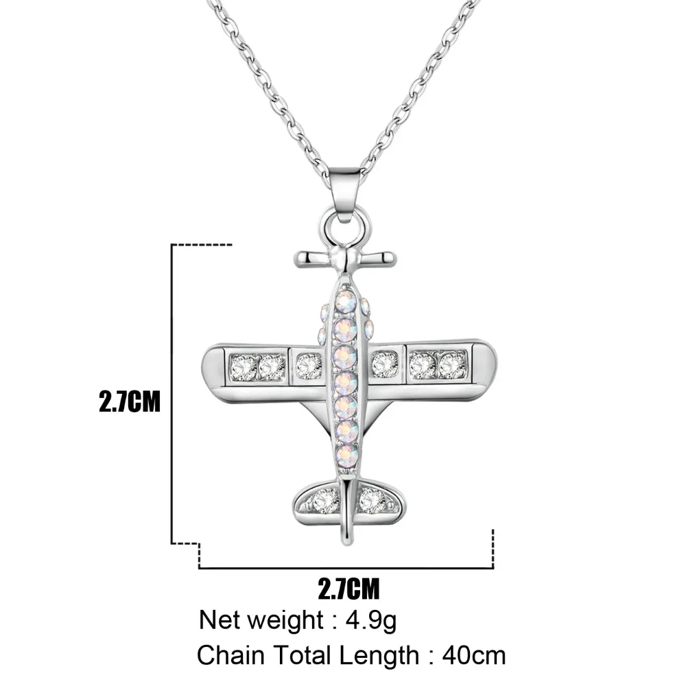 Ожерелье с подвеской Bonsny из сплава искусственным бриллиантом |