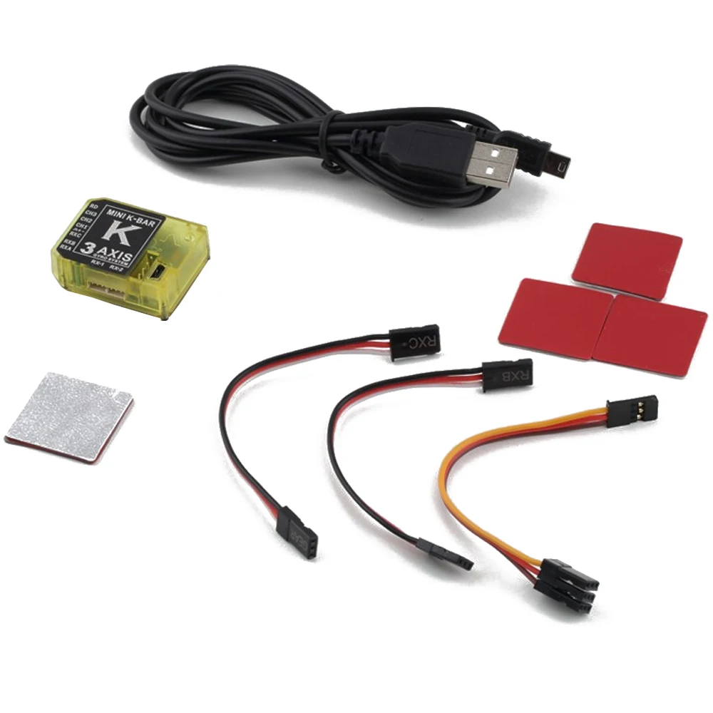 RC вертолет гироскоп VBar 5.3.4pro большой KBAR K8 Flybarless 3 оси гироскопа системы V BAR K BA для