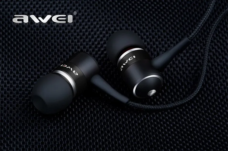 Awei Hifi спортивный комплект стереонаушников в ухо и наушник для вашего в ухо телефона бутоны iPhone samsung наушники-вкладыши Kulakl K