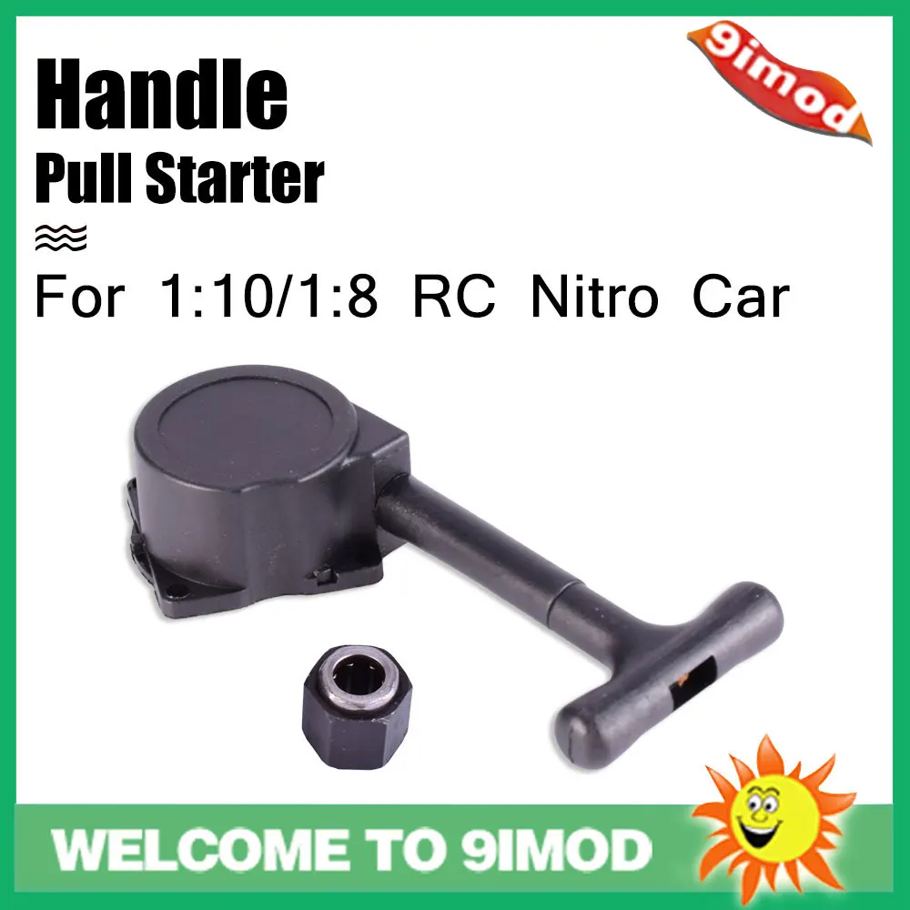 

Handle Pull Starter Recoil Start Kit For Redcat HSPR020 1:10/1:8 RC Nitro Car Motor Fittings