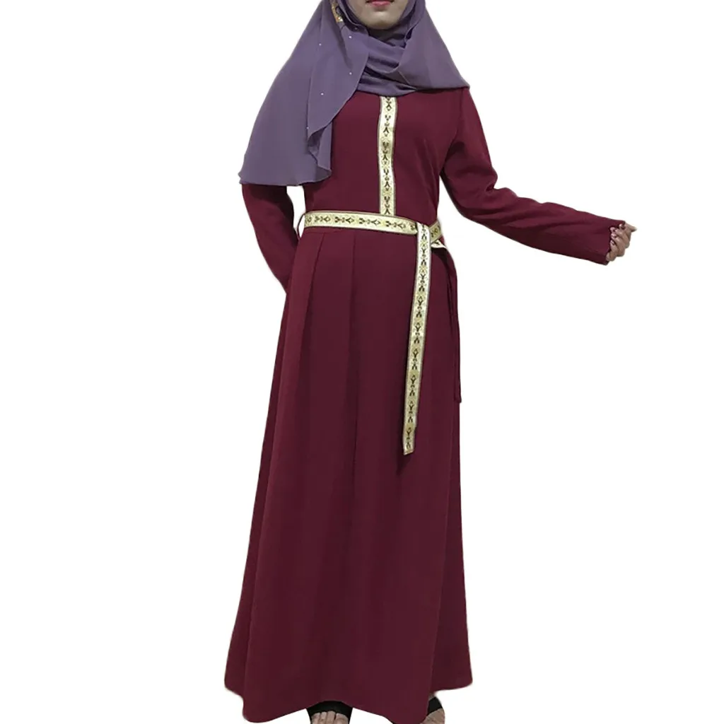 Мусульманское платье мусульманская одежда хиджаб для женщин абайя турецкое с