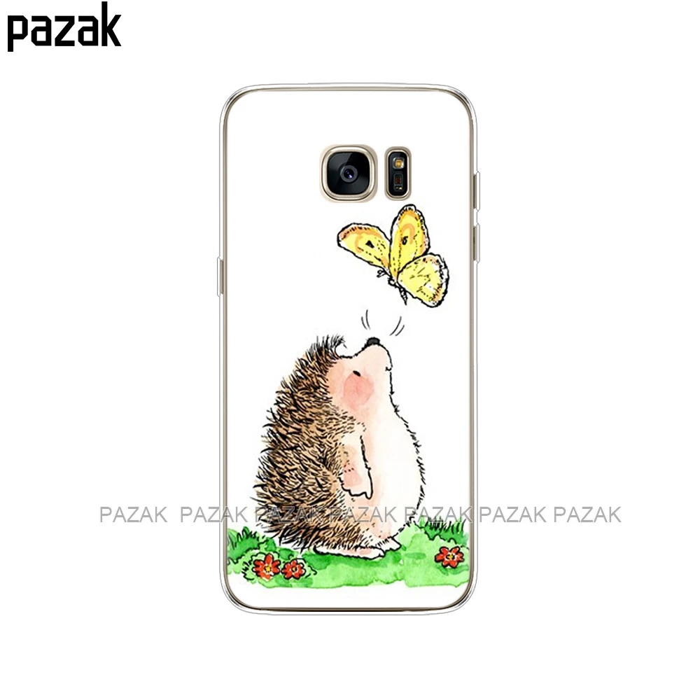 34524 Силиконовый чехол для телефона samsung Galaxy S7/S7 edge чехол для samsung S7 edge G930F G930FD G930W8 fation чехол для телефона s - Цвет: 34524