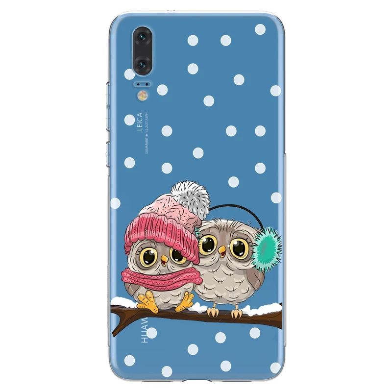 Чехол ciciber с милым животным совом для huawei P30 P20 P10 P9 P8 Lite Pro Plus P smart, чехлы для телефонов из мягкого ТПУ
