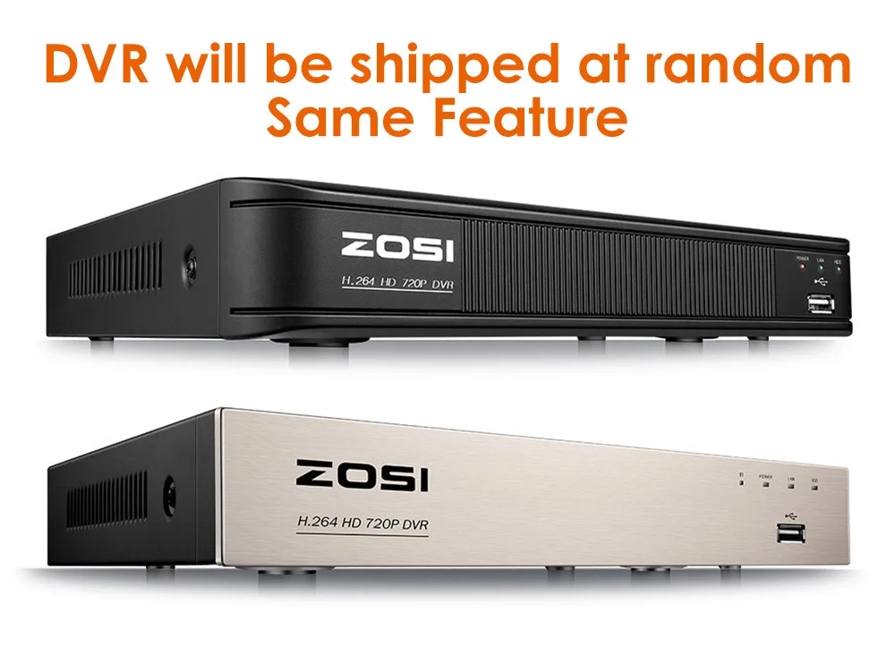 ZOSI 1080N HDMI DVR 1280TVL 720P HD наружная система камер домашней безопасности 8CH CCTV видео наблюдения DVR комплект 1 ТБ камера комплект