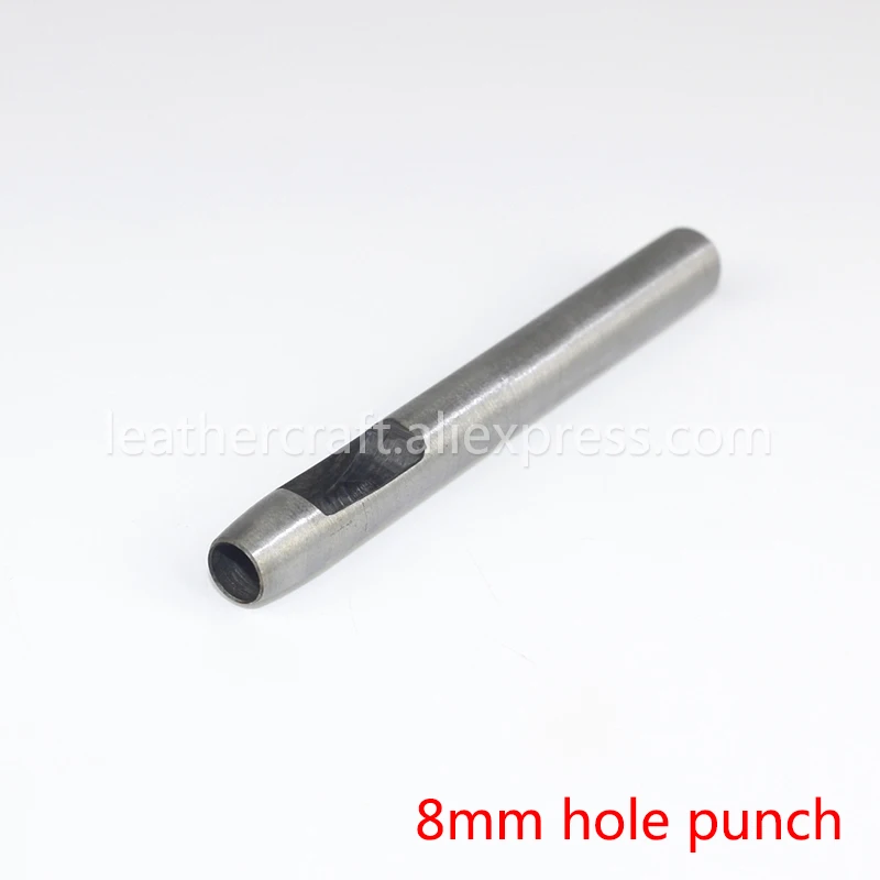 100 шт. 8 мм Люверсы с шайбами и набором инструментов для ремонта кожаных изделий