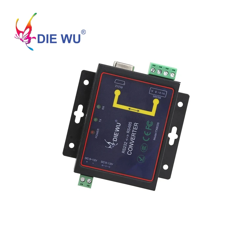 DIEWU Active RS232 к RS485 интерфейс последовательный адаптер конвертер|Компьютерные