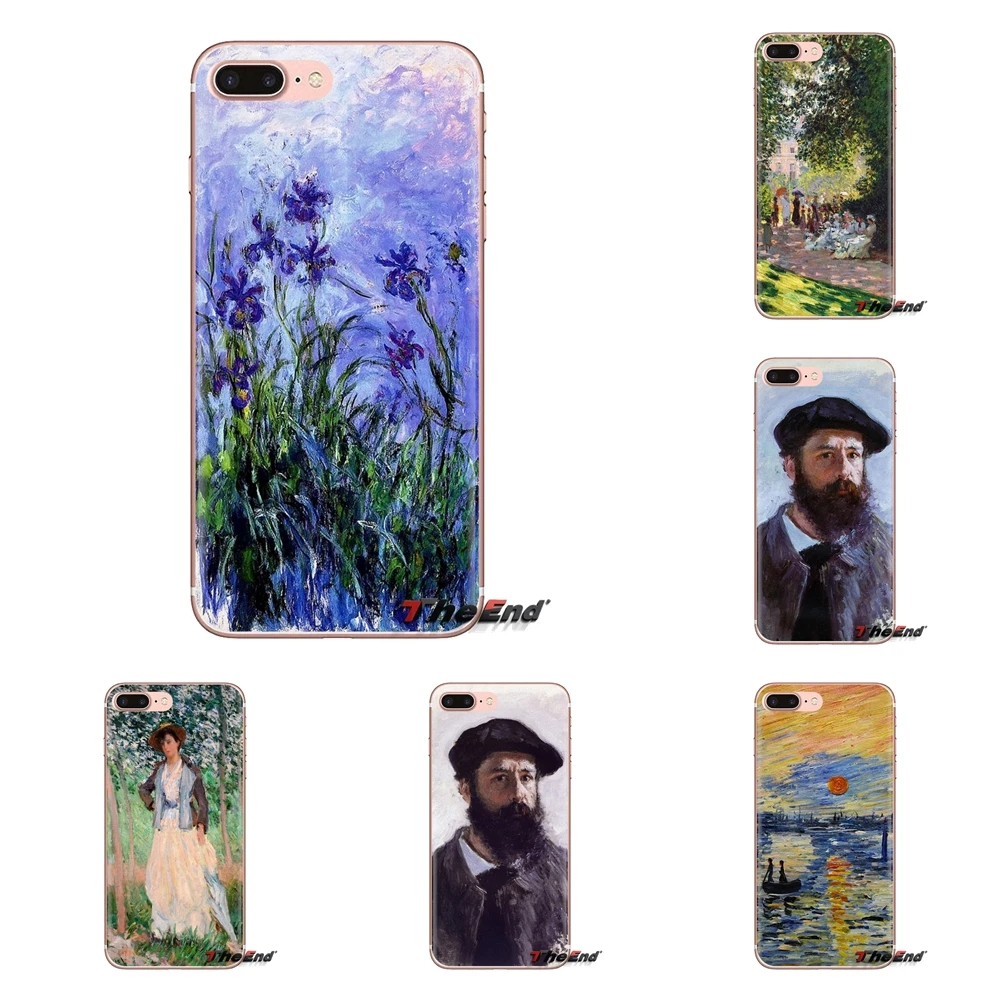 Мягкие прозрачные чехлы для iPod Touch Apple iPhone 4 4S 5 5S SE 5C 6 6S 7 8 X XR XS Plus MAX Claude Monet Impressionism |