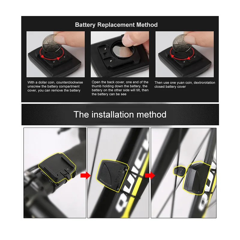 SAHOO велосипедный беспроводной проводной компьютер Спидометр Одометр +