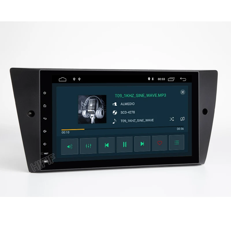 IPS dsp 9 &quotAndroid 10 радио мультимедиа автомобильный стерео плеер GPS DAB без DVD для BMW E90