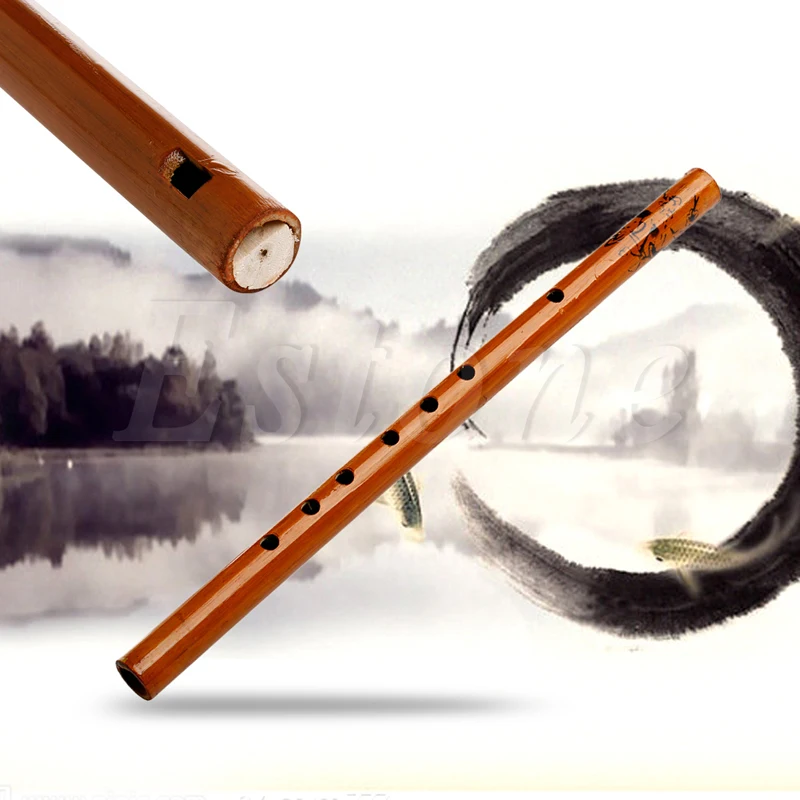 

Бамбуковая флейта длиной 30 см с 6 отверстиями, музыкальный инструмент для студентов