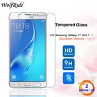 2 шт для Samsung Galaxy J7 2017 Защита экрана для Samsung Galaxy J7 2017 закаленное стекло для Samsung J7 2017 пленка для телефона J730