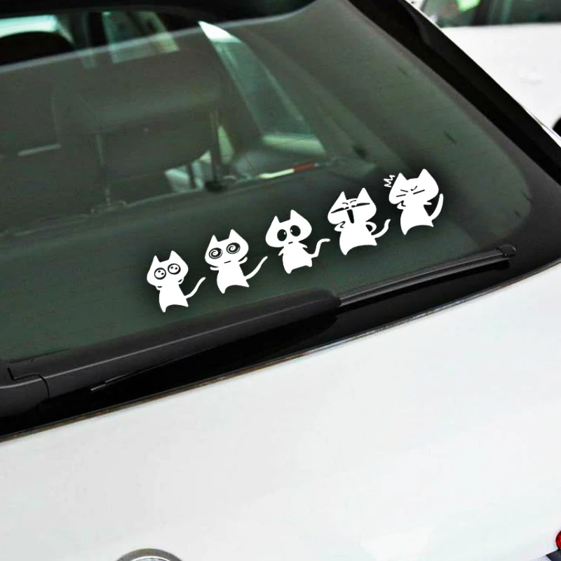 Volkrays Expression Cat Cover Scratches Car Sticker Vinyl Decal for Motorcycle Volkswagen Polo Golf Audi A3 Ford Focus BMW E90 | Автомобили