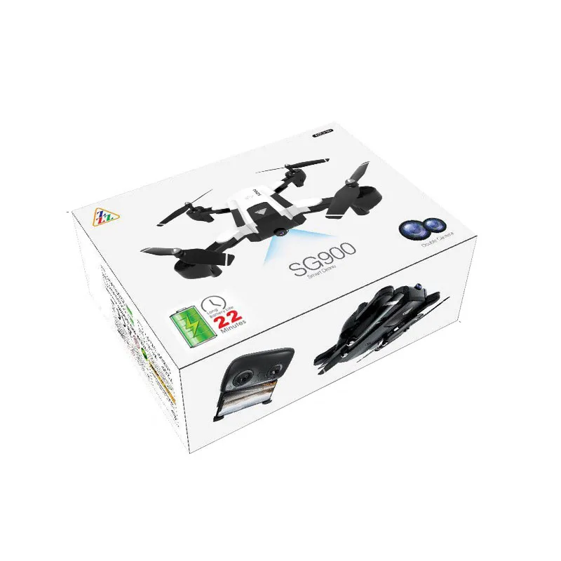 SG900 4K Дрон двойная камера HD 22mins полёт Профессиональный FPV RC gps Дрон фиксированная точка высота удержания Дрон VS gps SG900S - Цвет: Original box