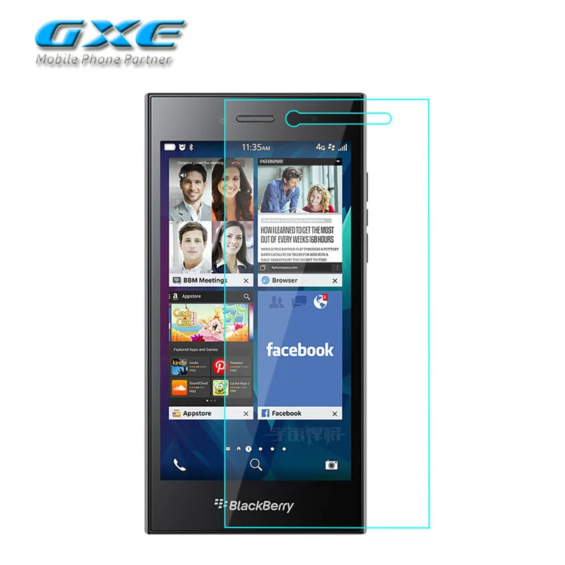 Закаленное стекло gxe(с уровнем твердости 9 H/0.25D/0,26 мм) для Blackberry DTEK50 DTEK60 Q5 Q10 Q20 Q30 Z10 Z20 Z30 Экран протектор пленка 2 шт./лот