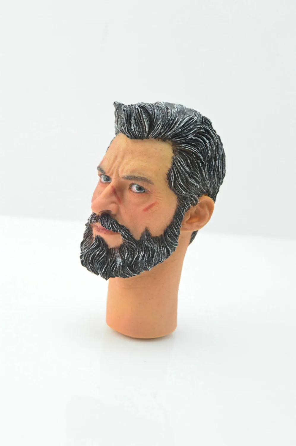 1/6 Росомаха голова битва повреждения версия старый Хью Джекман для Logan X-men |