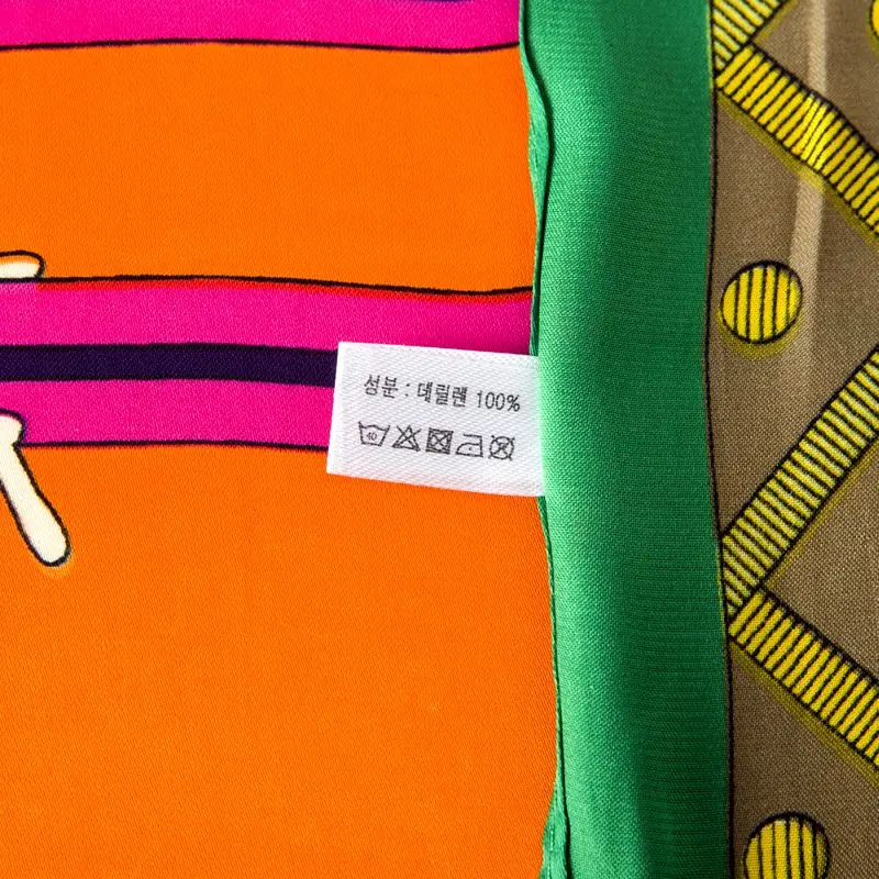 Женский шёлковый шейный платок с принтом 60 см|designer silk scarf|silk designer scarfsilk scarf |