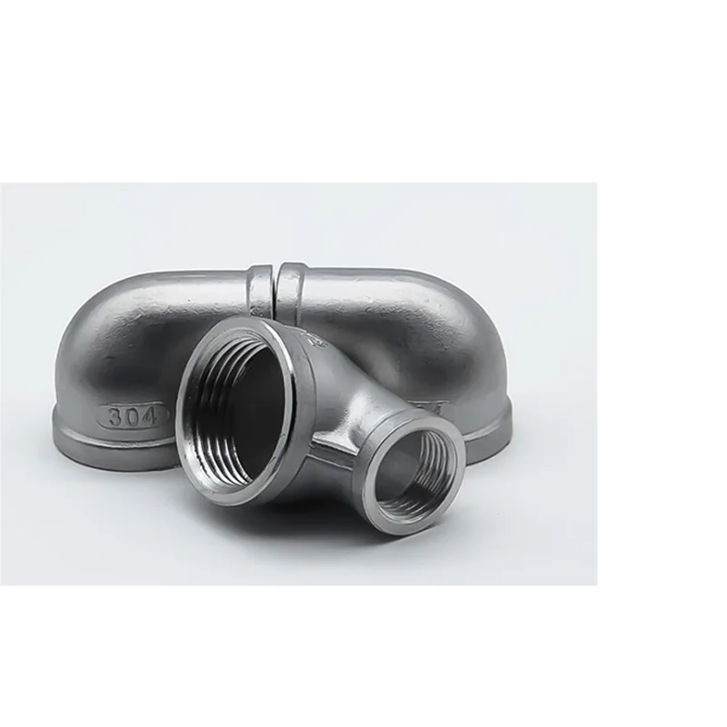 1 шт. 304 нержавеющая сталь 2 BSP Female x 3/4 &quotBSP 90 градусов локоть редуктор