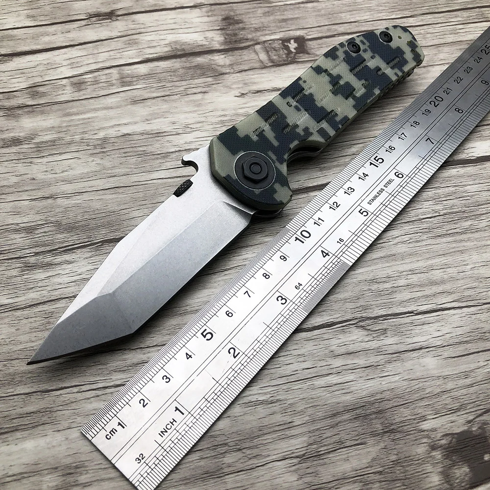 

BJL тактический складной нож G10 рукоятка универсальные ножи для выживания 9CR13MOV Клинок для кемпинга охоты уличный портативный инструмент для ...