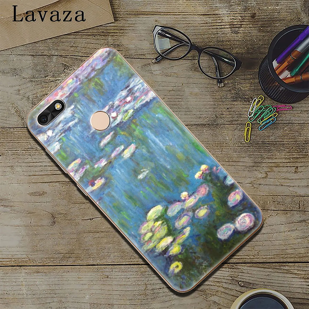 Чехол Lavaza с яркими масляными рисунками цветов для huawei P30 P20 Pro P9 P10 Plus P8 Lite Mini P smart Z