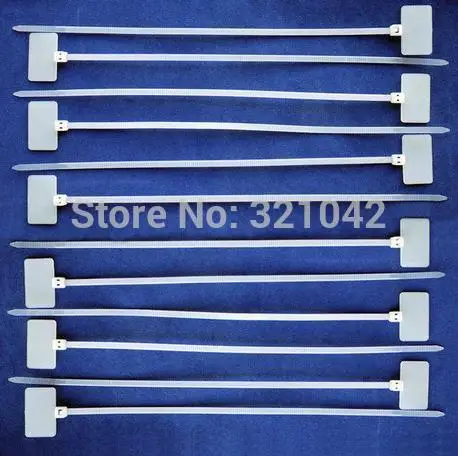 100 шт. 3 мм * нейлоновые кабельные стяжки бирки для Ethernet RJ45 RJ 12 провода кабель