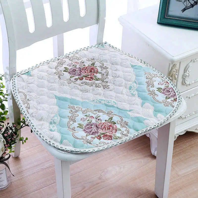 chunrimudanlan Подушка для стула Нескользящая супер мягкая подушка для стула Decoratif Пастораль для всех сезонов подушка для сиденья может быть зафиксирована на стуле Coussins - Цвет: chunrimudanlan