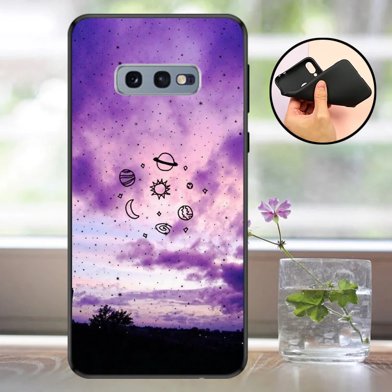 TYX Чехол для samsung Galaxy S10E чехол s силиконовый матовый чехол Galaxy S10E задняя крышка для Funda samsung S10E S 10E чехол для телефона бампер - Цвет: TYX