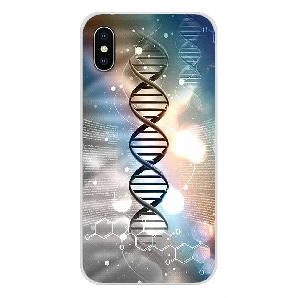Прозрачный чехол из ТПУ для Xiaomi Redmi 4A S2 Note 3 3S 4 4X 5 Plus 6 7 6A Pro Pocophone F1 Physical Molecule Atom