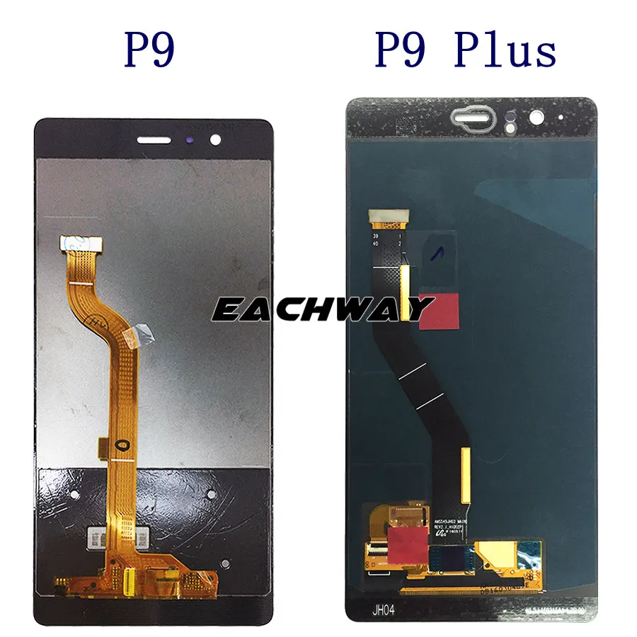Протестированный гарантийный экран HUAWEI P9 Lite ЖК сенсорный экран дигитайзер сборка HUAWEI P9 Plus дисплей Замена P9 P9 Lite ЖК