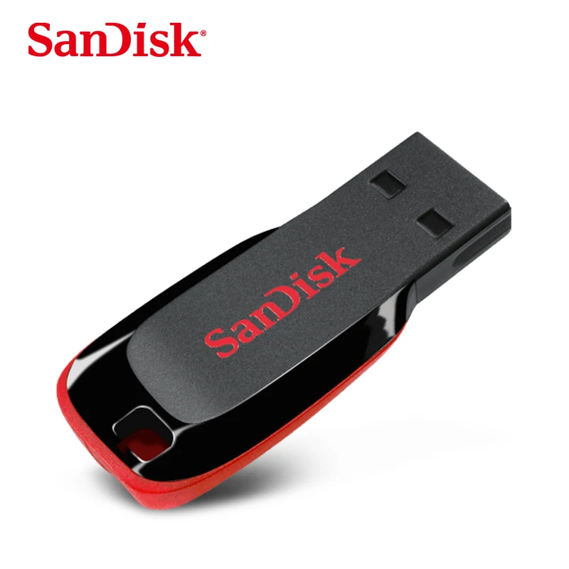 USB флеш-накопитель SanDisk CRUZER BLADE CZ50 USB 2,0 128 г 64 г 32 г 16 г 8 г 4 г мини-накопитель Флешка поддержка официальной проверки