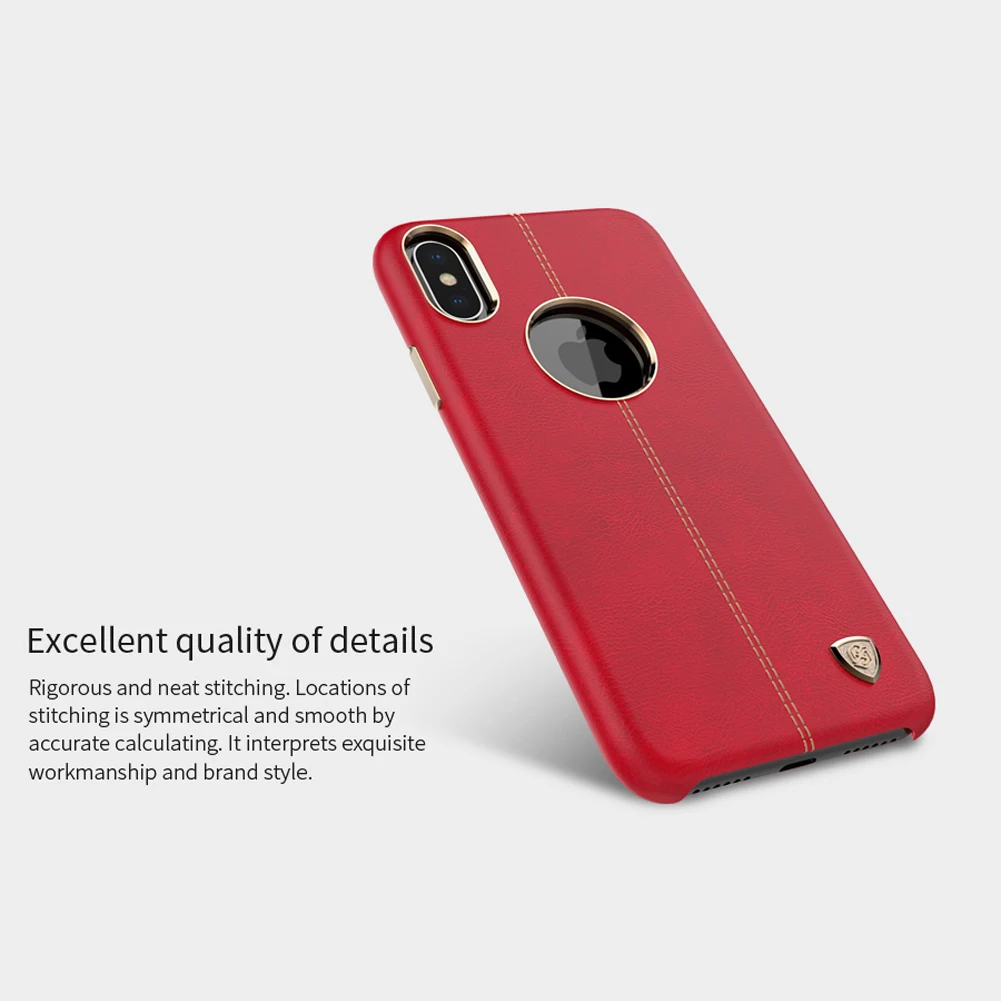 Для iPhone 6 Plus чехол для телефона серия Nillkin Englon чехол винтажный из искусственной кожи чехол для iPhone XR Xs Max Capa Fundas распродажа