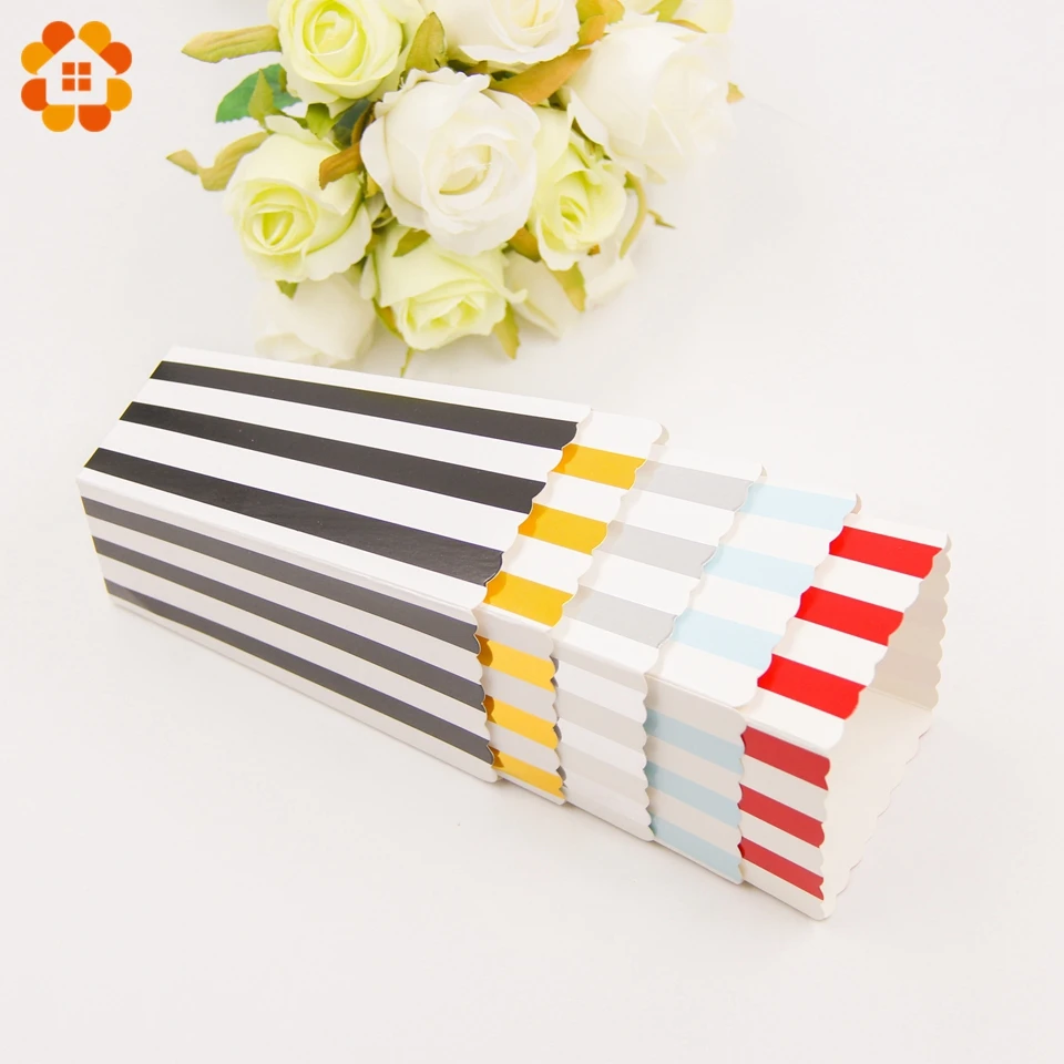 12 шт./лот коробка для попкорна разнообразные стильные украшения темативечерние