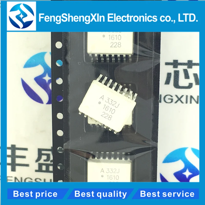 

10pcs/lot HCPL-332J A332J sop-16 photoelectric coupler IC chip