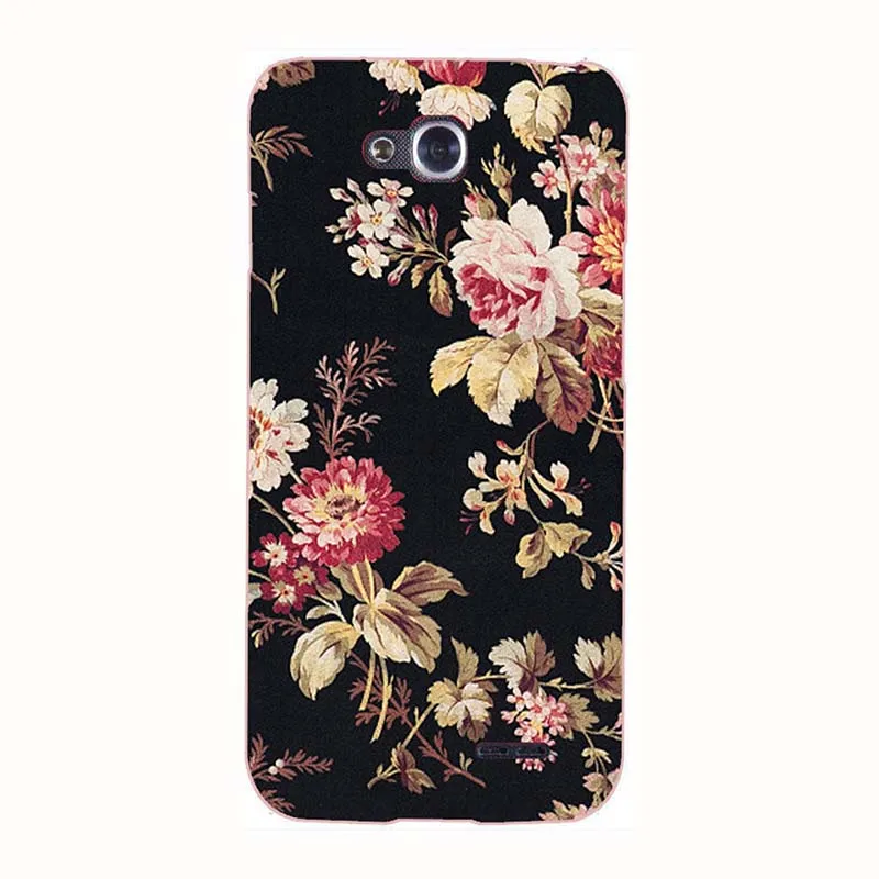 Phone Cases For For LG Optimus L90 D410 D405 D405N Case Print Rose Wolf Patterned Cover Soft Silicone Back Shell Fundas Para
