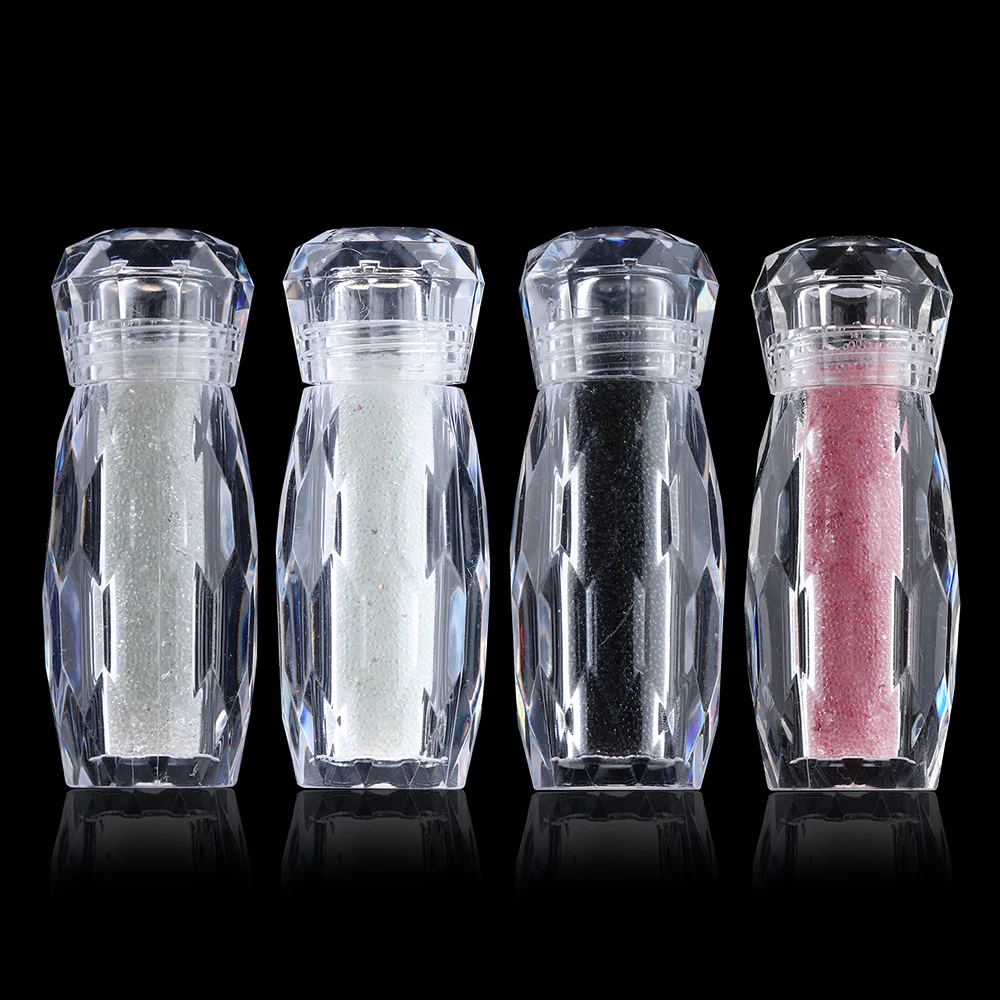 1 бутылка прозрачных AB икр для ногтей с цирконом крошечные мини бусины Стразы