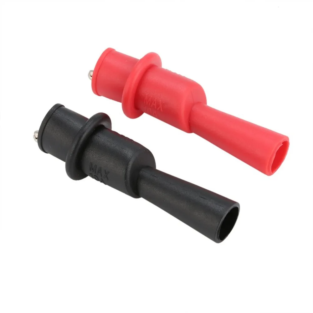 2 PCS Crocodile Alligator Test Power Clip Electrical Clamp Car Detection Clip 2mm Direct Insert Multimeter Pen Accessories