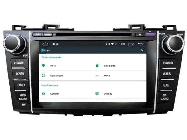 Android 6.0 dvd плеер автомобиля навигации для Mazda 5 аудио стерео головное устройство