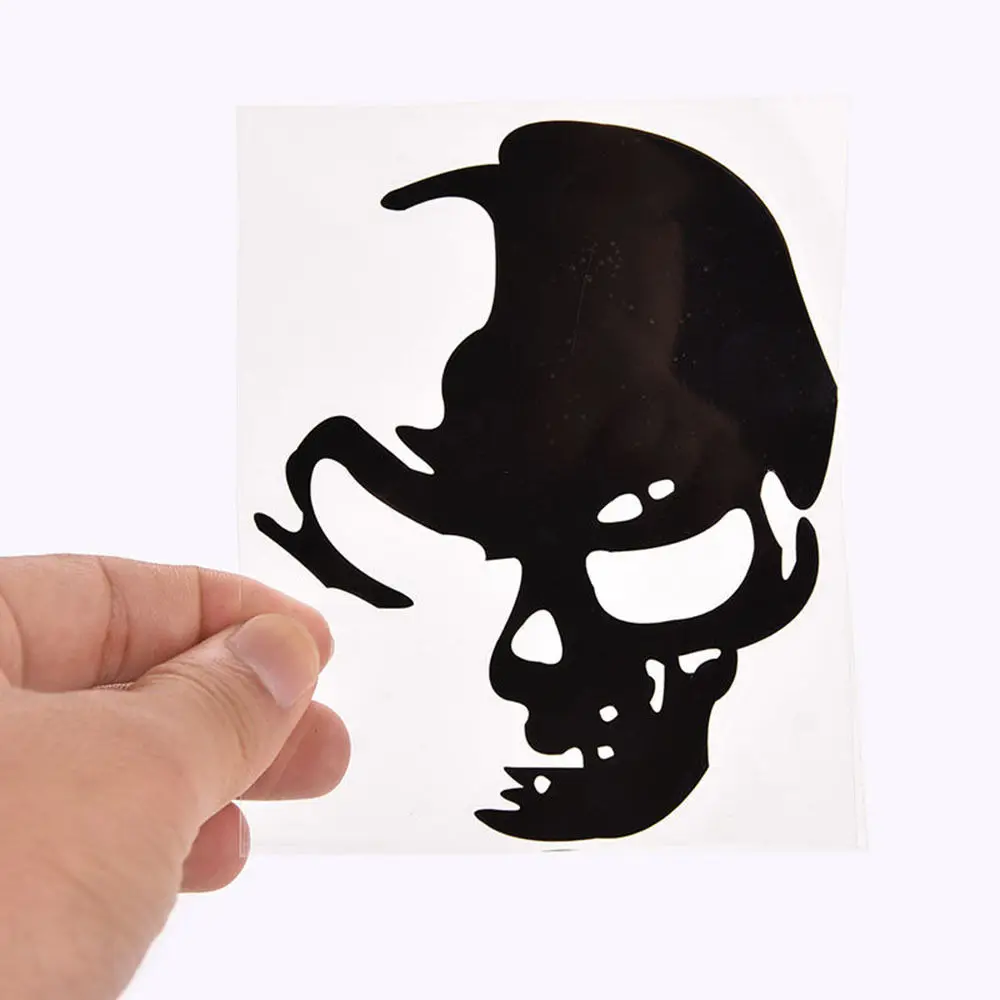 Наклейка в виде черепа автомобильная наклейка s хорошее черно-белое