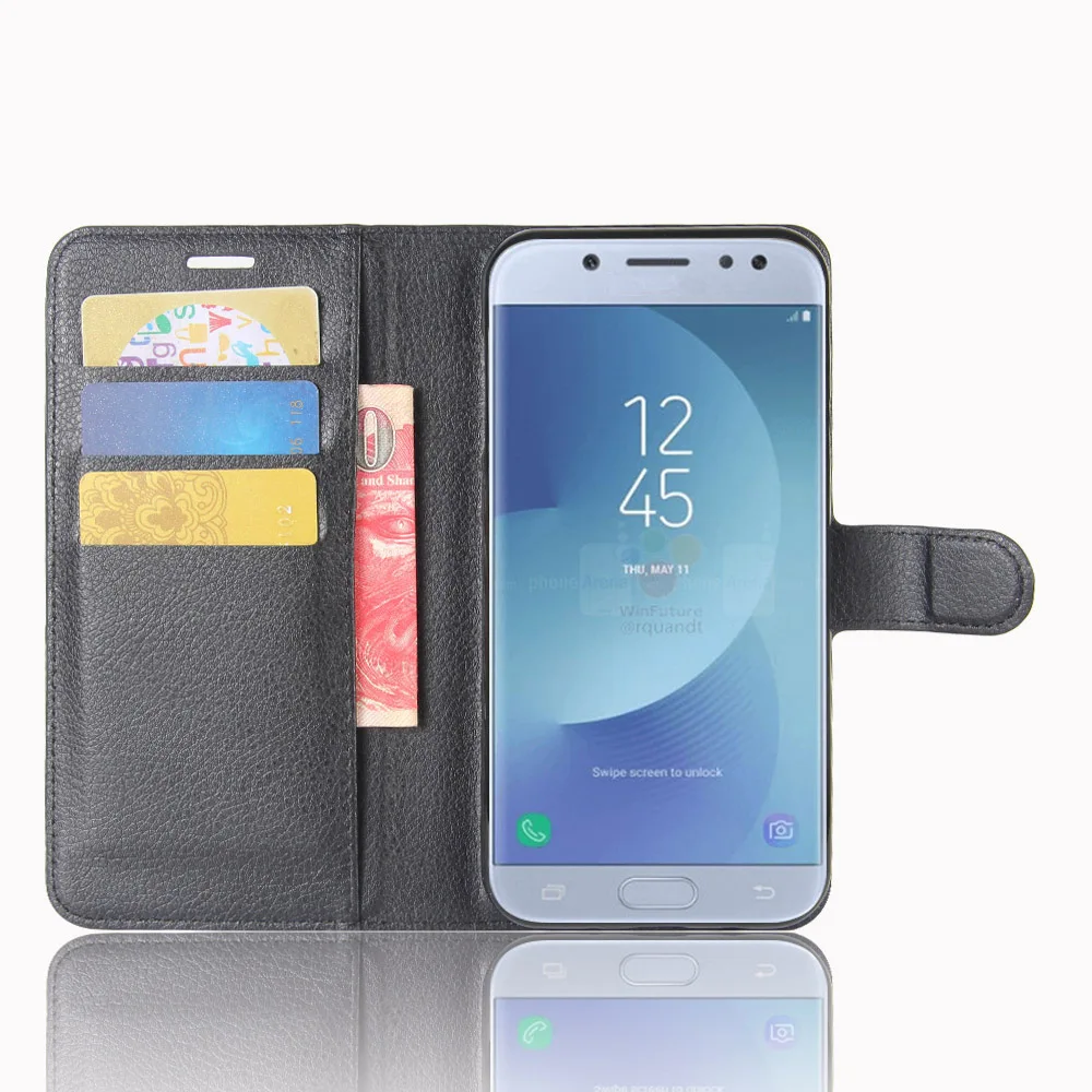 Чехол для телефона Samsung Galaxy J3 2017 Европейская версия откидная Обложка на заднюю