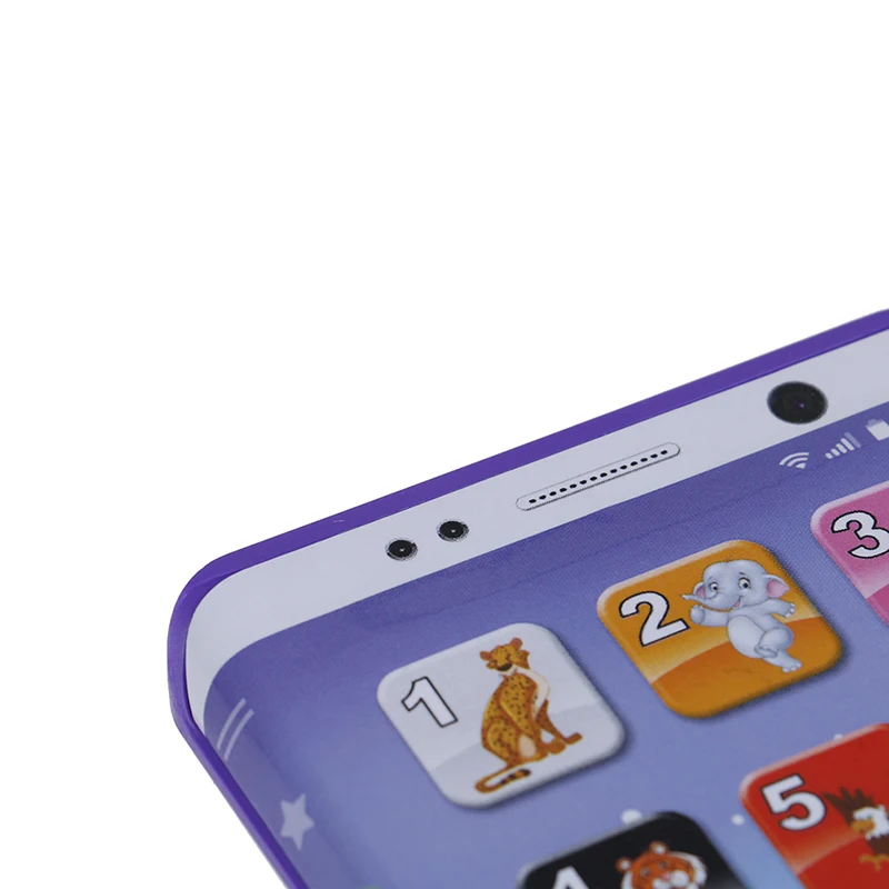 1 шт. Обучающие игрушки мобильный телефон со светодиодной подсветкой для детей