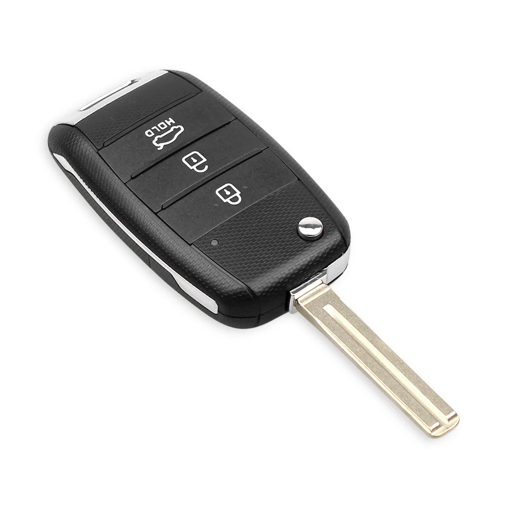 Сменный Чехол KEYYOU с 3 кнопками для Kia K2 K3 K5 Carens Cerato Forte чехол автомобильного брелка