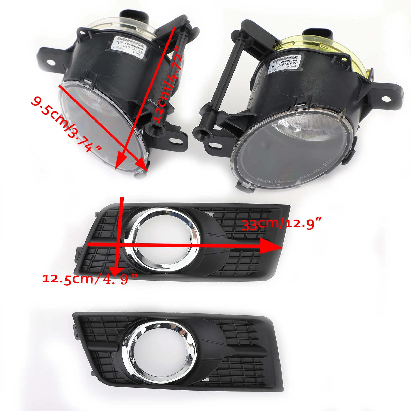 Передние противотуманные фары Topteng для Cadillac SRX 2010 2011 2012 2013 2014 2015 2016 RH &amp LH запчасти